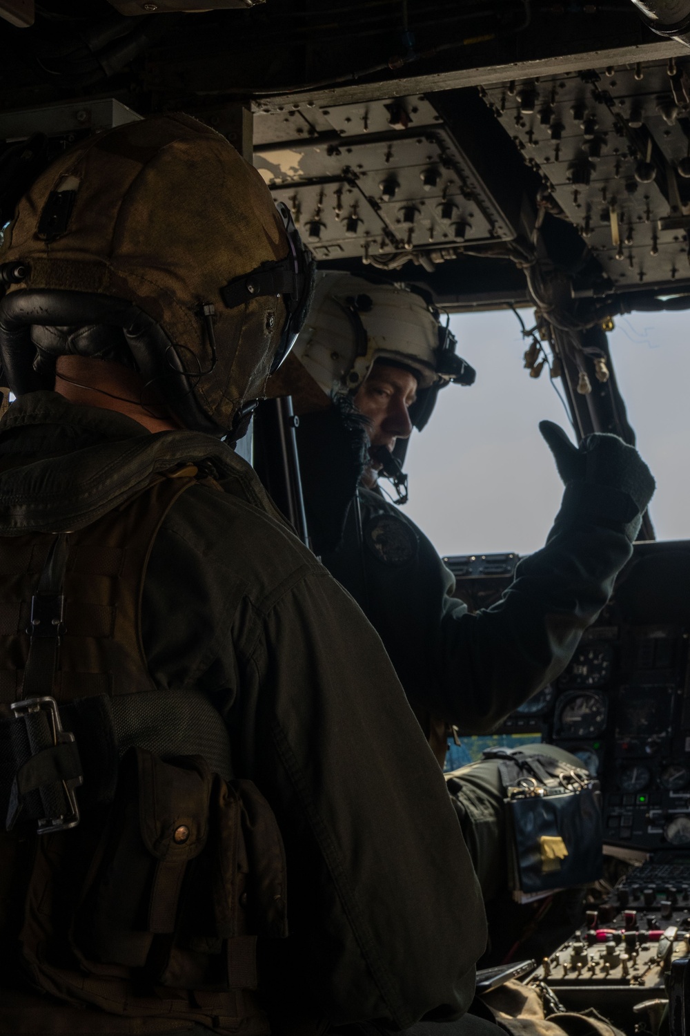Col. Hunter celebrates final flight as a U. S. Marine Corps pilot