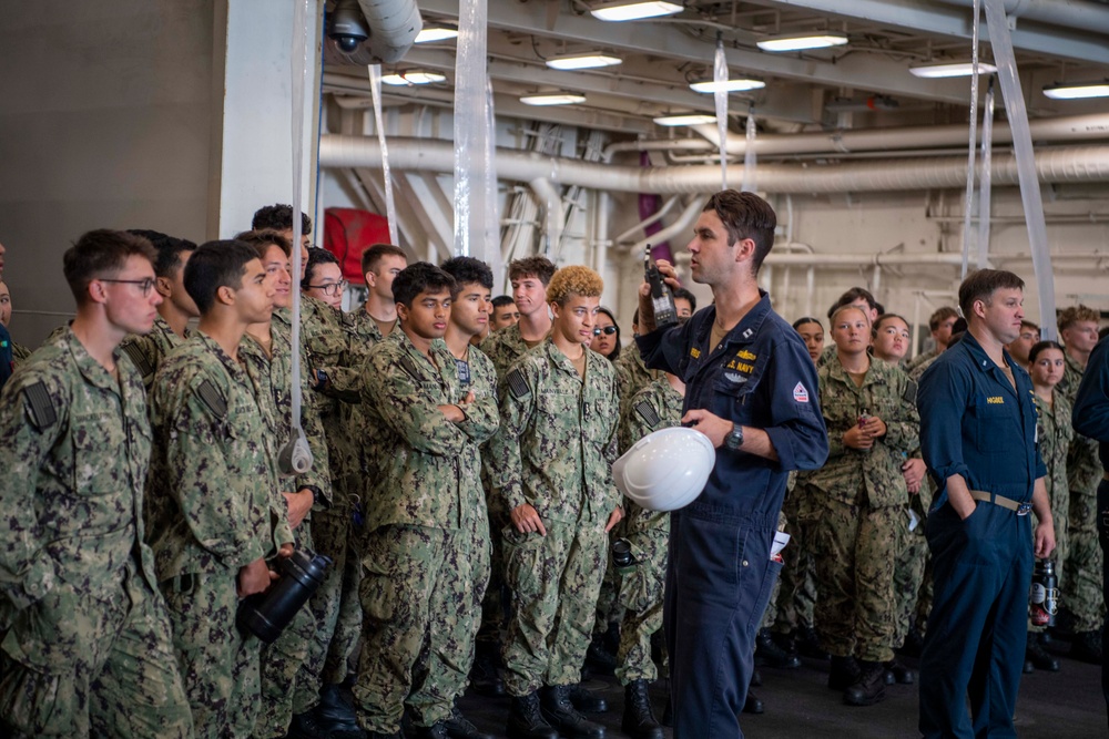 USS John P. Murtha goes underway