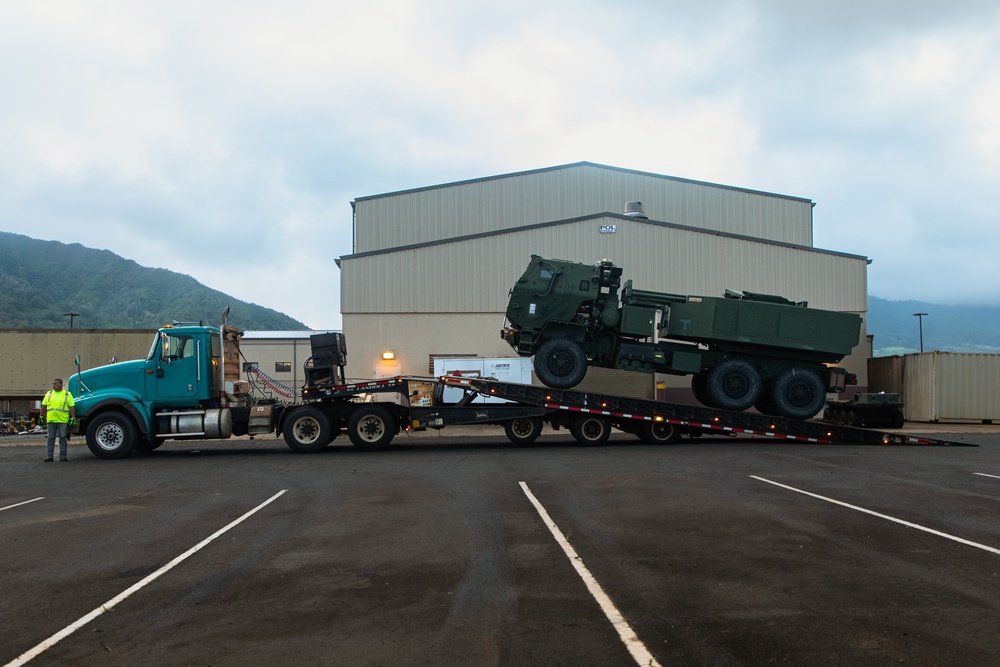 25th Infantry Division Receives HIMARS