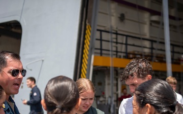 USS John P. Murtha goes underway