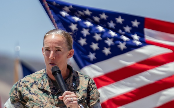 MCAS Camp Pendleton VPP Flag Presentation