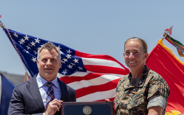 MCAS Camp Pendleton VPP Flag Presentation