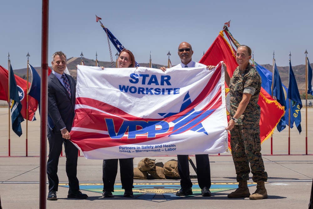 MCAS Camp Pendleton VPP Flag Presentation