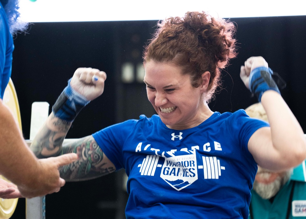 2025 DoD Warrior Games | Team Air Force | MSgt Lyndie Stark | Powerlifting
