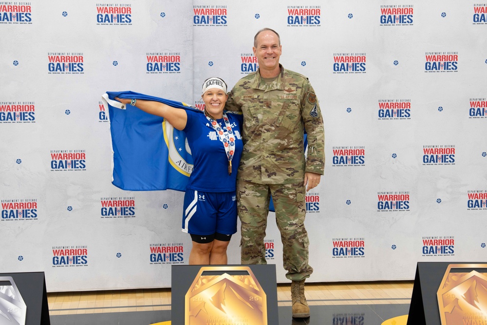 2025 DoD Warrior Games | Team Air Force | CMSgt Andrea Inmon (ret)| Powerlifting