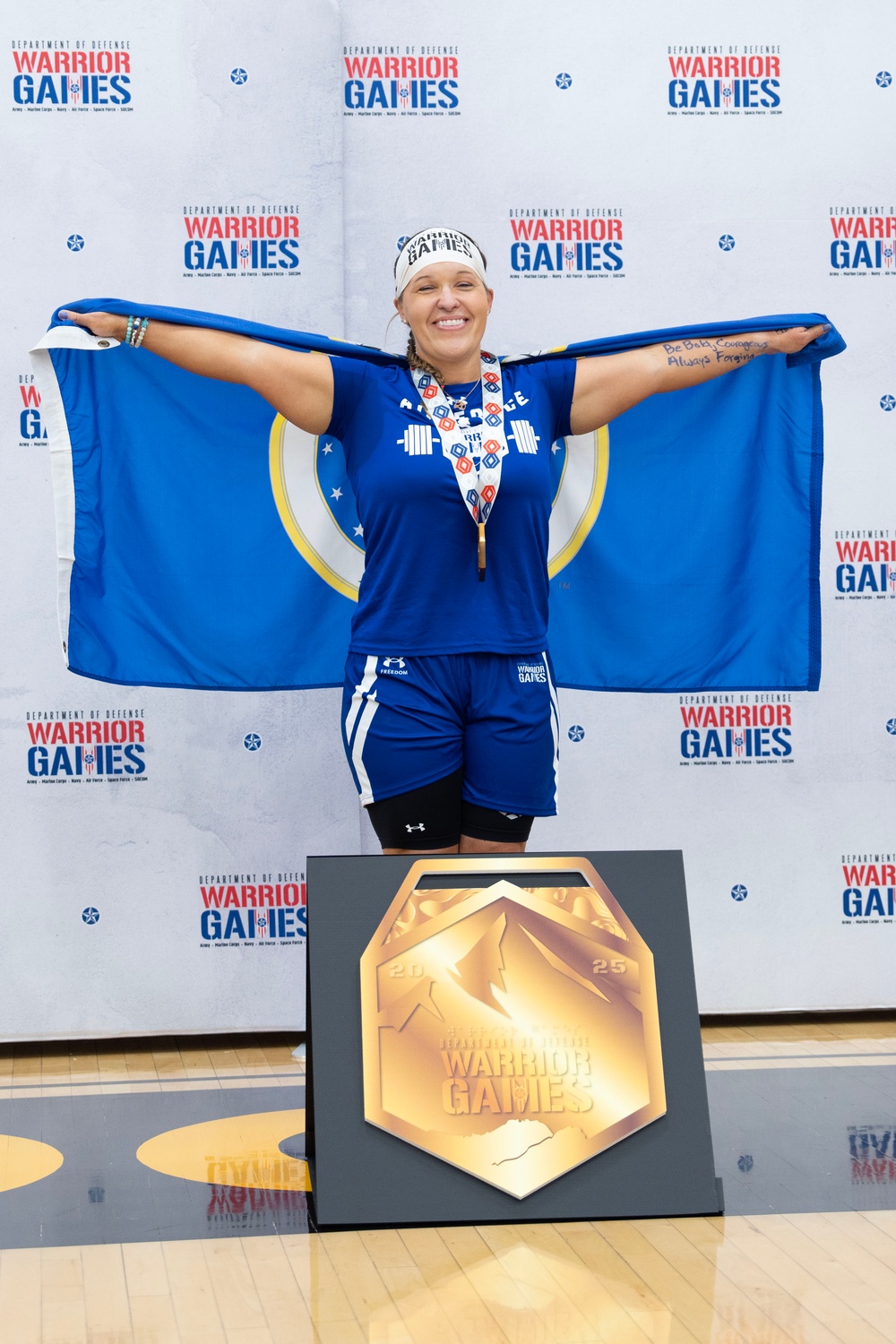 2025 DoD Warrior Games | Team Air Force | CMSgt Andrea Inmon (ret) | Powerlifting