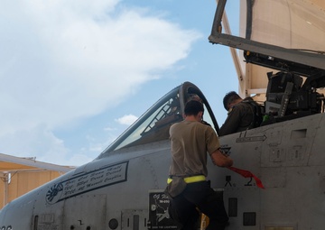 Aircraft maintenance at DM