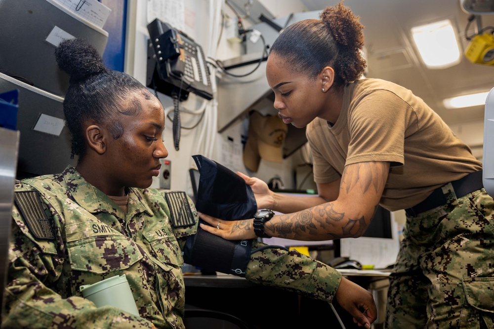 Daily Operations Aboard USS George H.W. Bush (CVN 77)