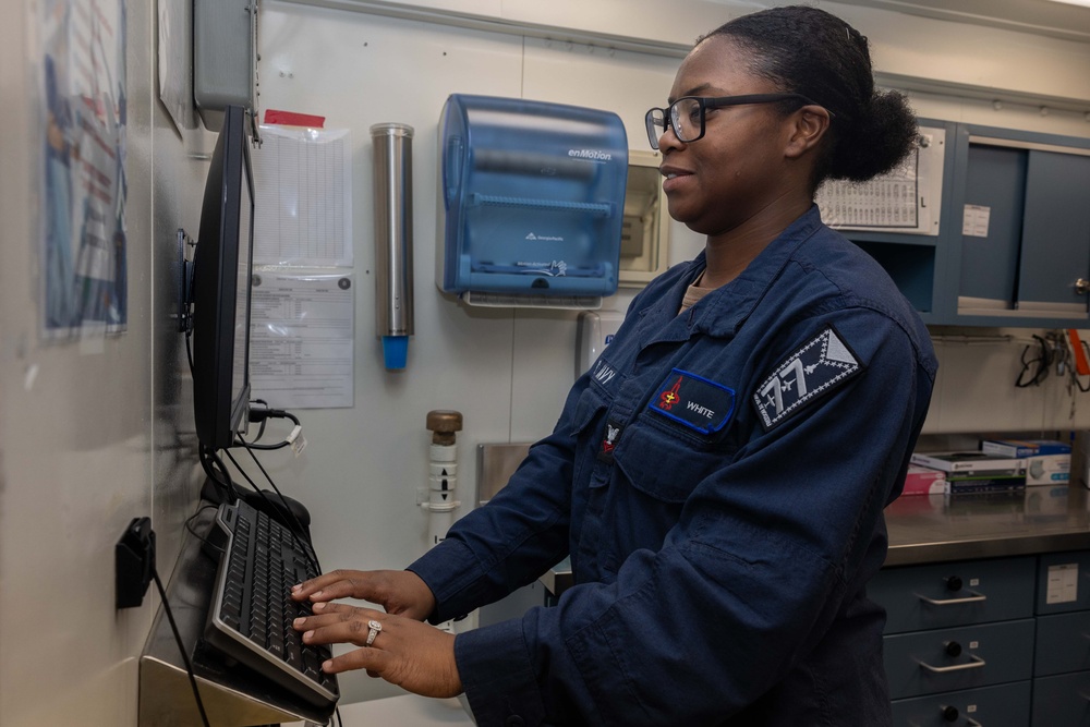 Daily Operations Aboard USS George H.W. Bush (CVN 77)