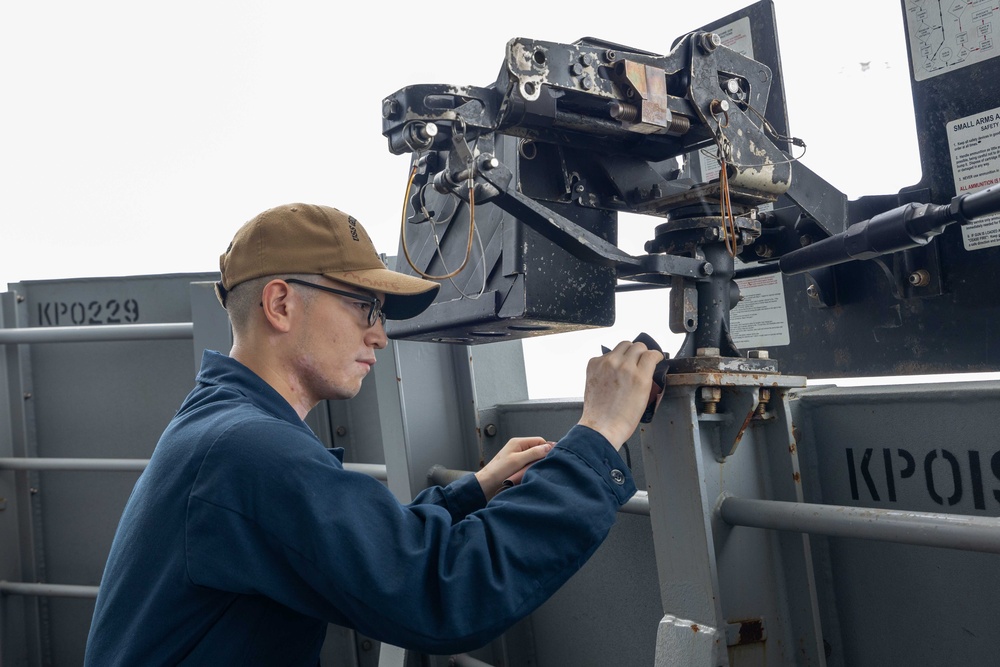 Daily Operations Aboard USS George H.W. Bush (CVN 77)