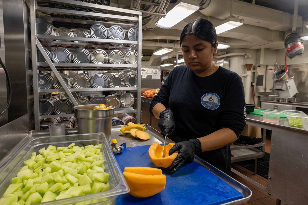 Daily Operations Aboard USS George H.W. Bush (CVN 77)