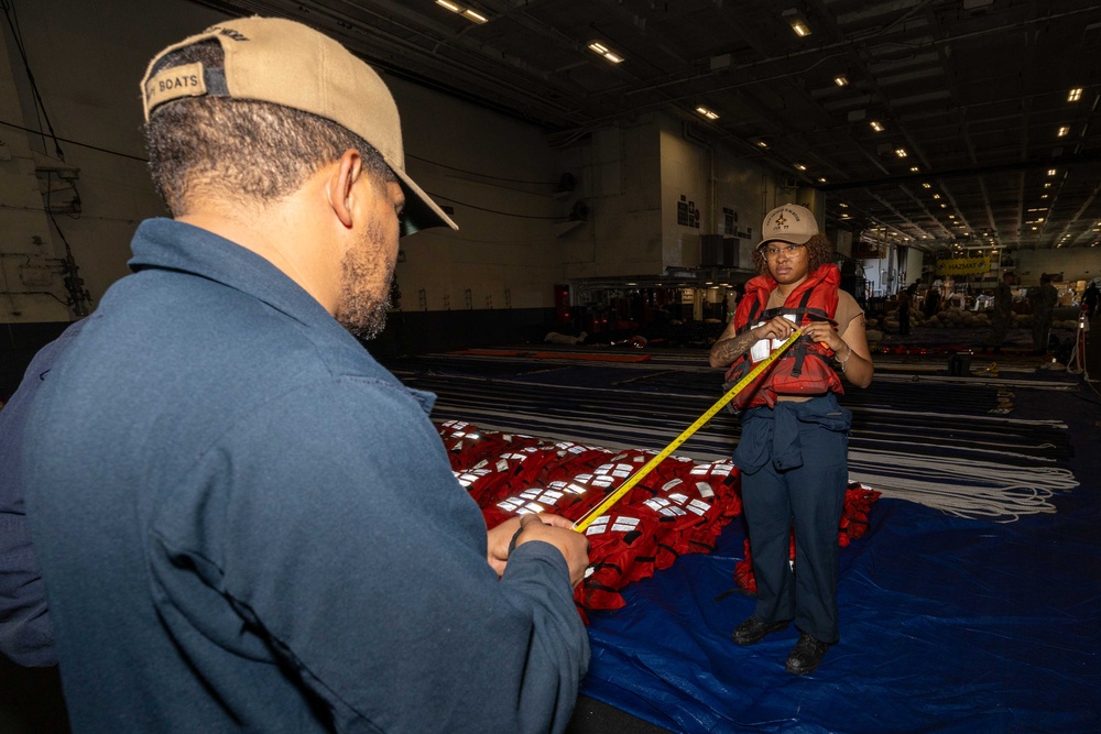 Daily Operations Aboard USS George H.W. Bush (CVN 77)