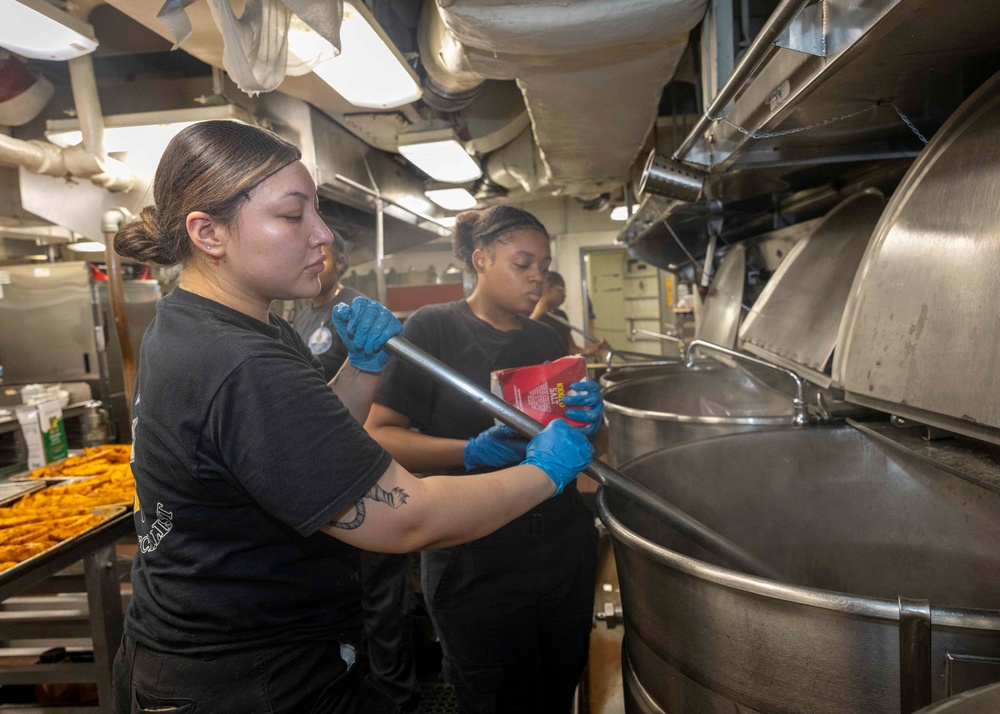 Daily Operations Aboard USS George H.W. Bush (CVN 77)