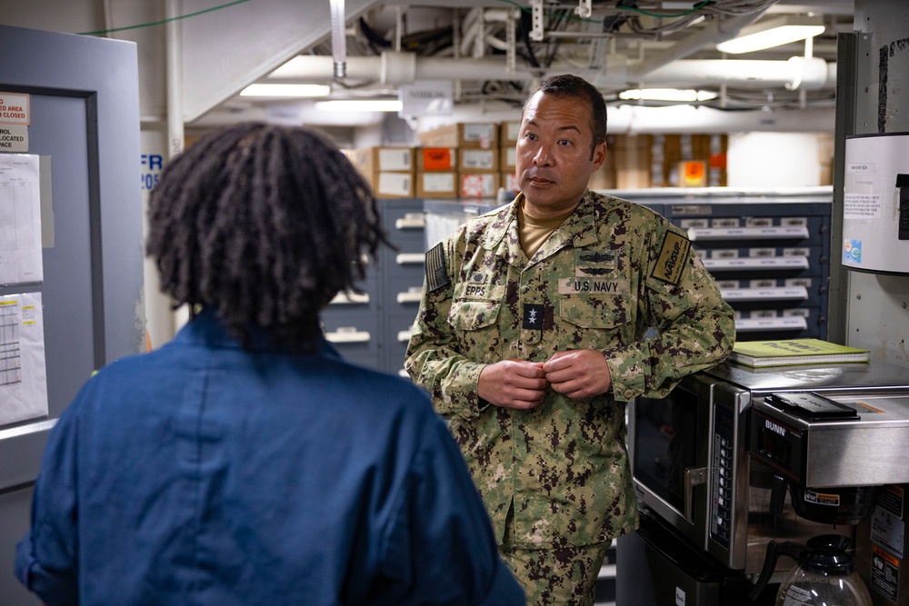 Daily Operations Aboard USS George H.W. Bush (CVN 77)