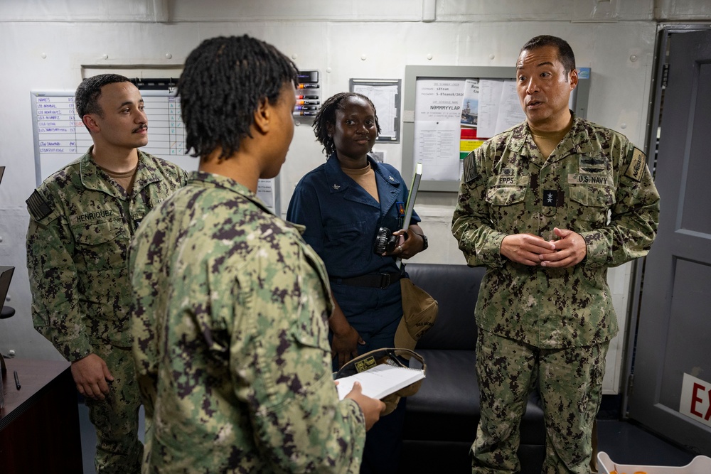 Daily Operations Aboard USS George H.W. Bush (CVN 77)