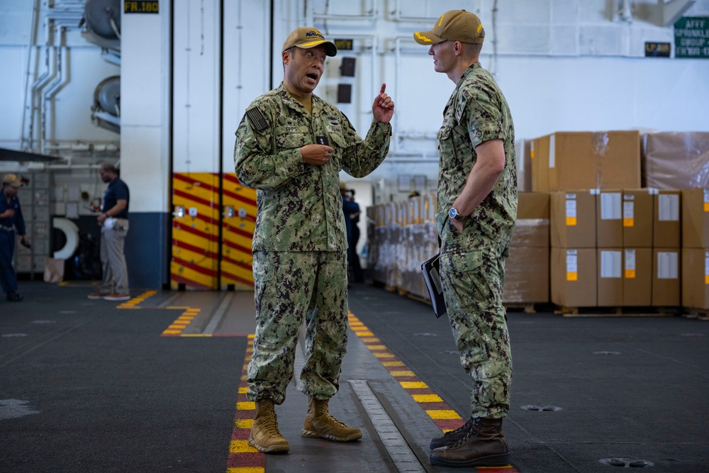 Daily Operations Aboard USS George H.W. Bush (CVN 77)