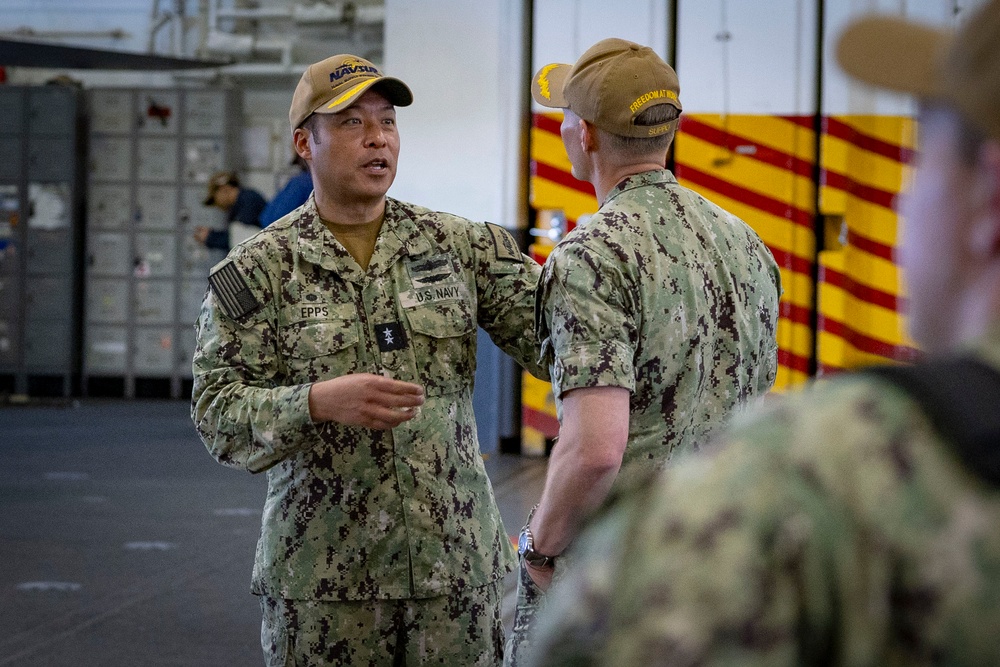 Daily Operations Aboard USS George H.W. Bush (CVN 77)