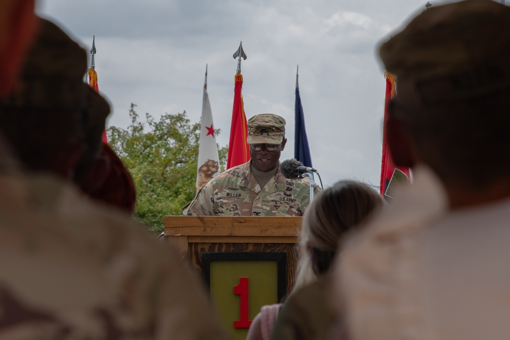 1st Infantry Division Victory with Honors Ceremony July 18, 2025