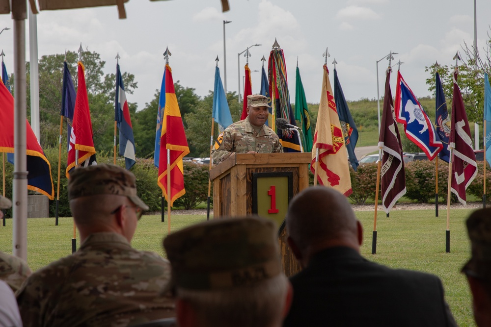 1st Infantry Division Victory with Honors Ceremony July 18, 2025