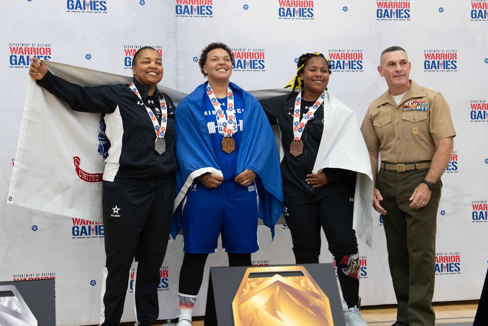 2025 DoD Warrior Games | Team Air Force | SSgt Tina Louise Dunbar (ret) | Powerlifting