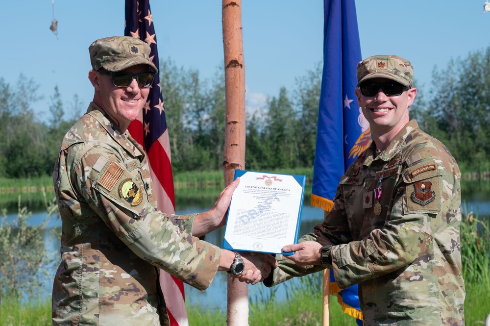66 TRS/ Detachment 1 Change of Command