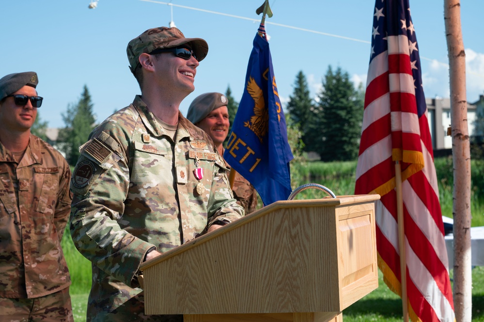 66 TRS/ Detachment 1 Change of Command