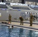 Infantry dives into water survival training