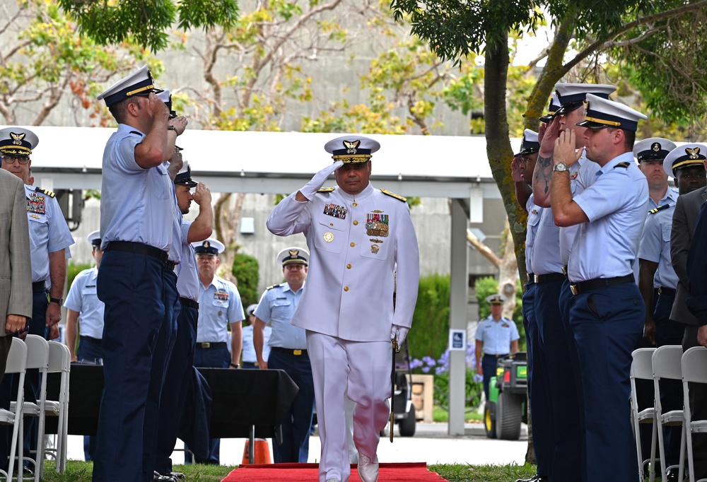 Coast Guard Pacific Area holds retirement ceremony