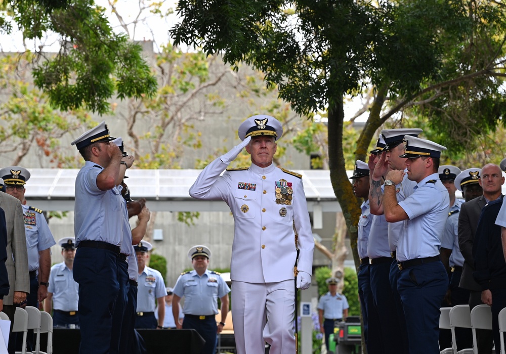 Coast Guard Pacific Area holds retirement ceremony