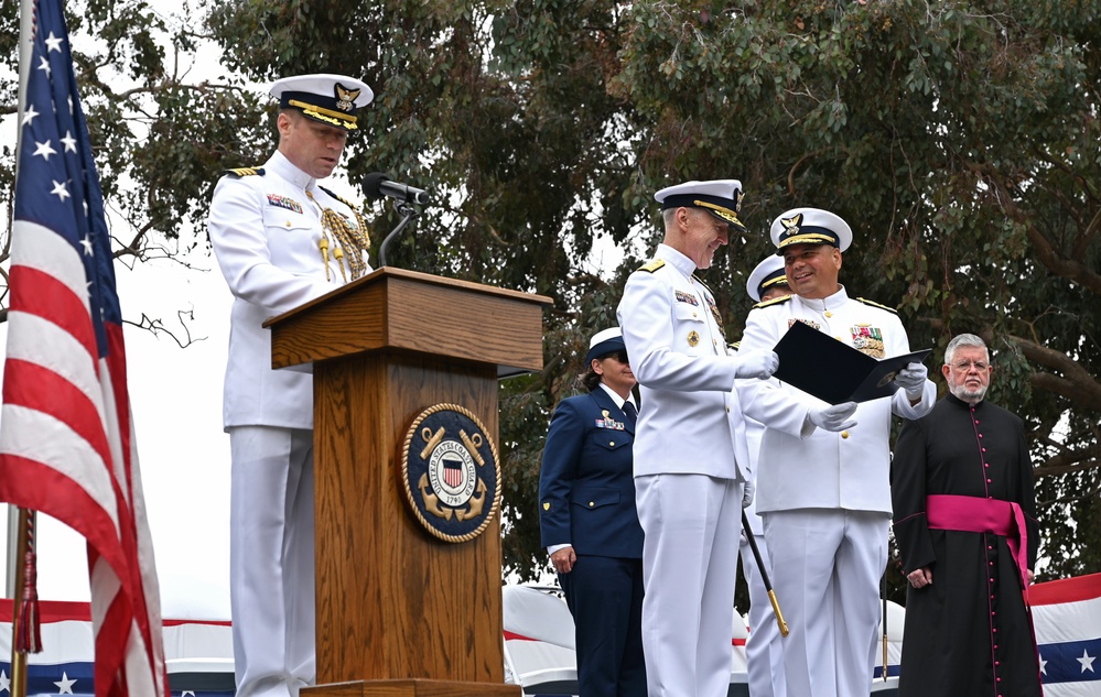 Coast Guard Pacific Area holds retirement ceremony