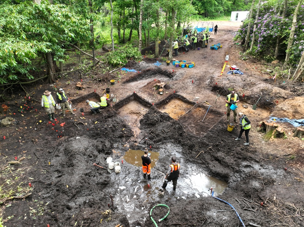 Defense POW/MIA Accounting Agency Partner Excavates possible WWII Era Crash Sites in the United Kingdom