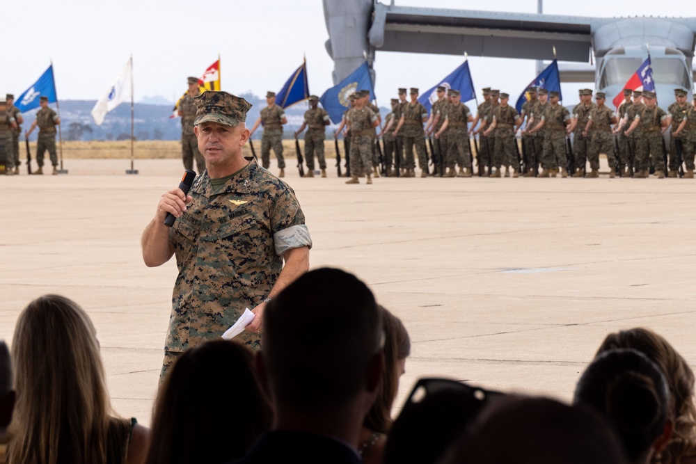 MAG-16 Change of Command