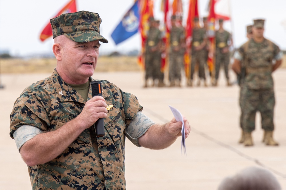 MAG-16 Change of Command