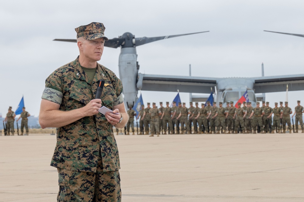 MAG-16 Change of Command