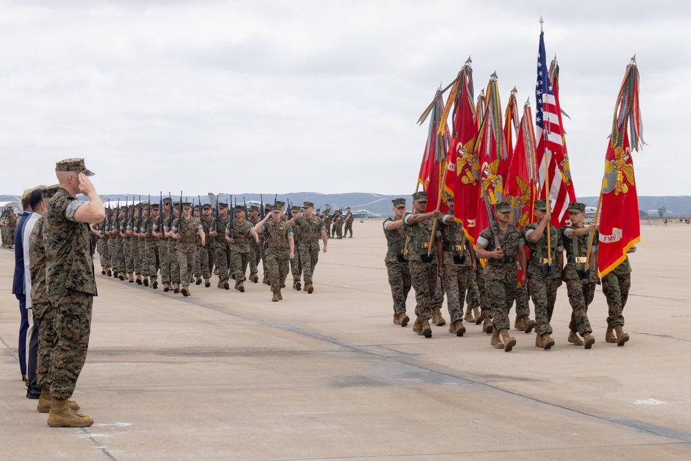MAG-16 Change of Command