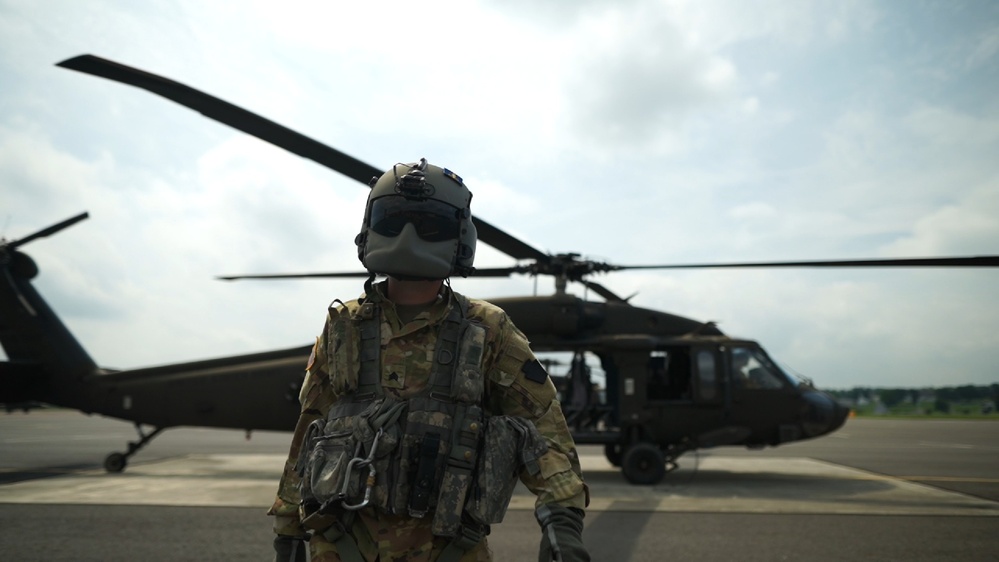 Flight at Muir Army Heliport