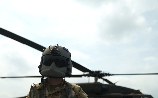 Flight at Muir Army Heliport