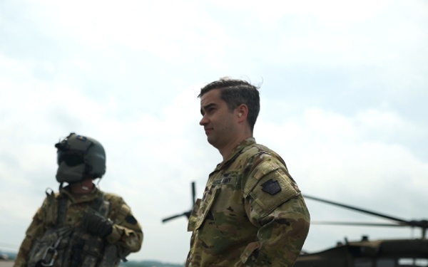 Flight at Muir Army Heliport