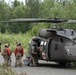 Alaska Army National Guard Dustoff crews conduct hoist training