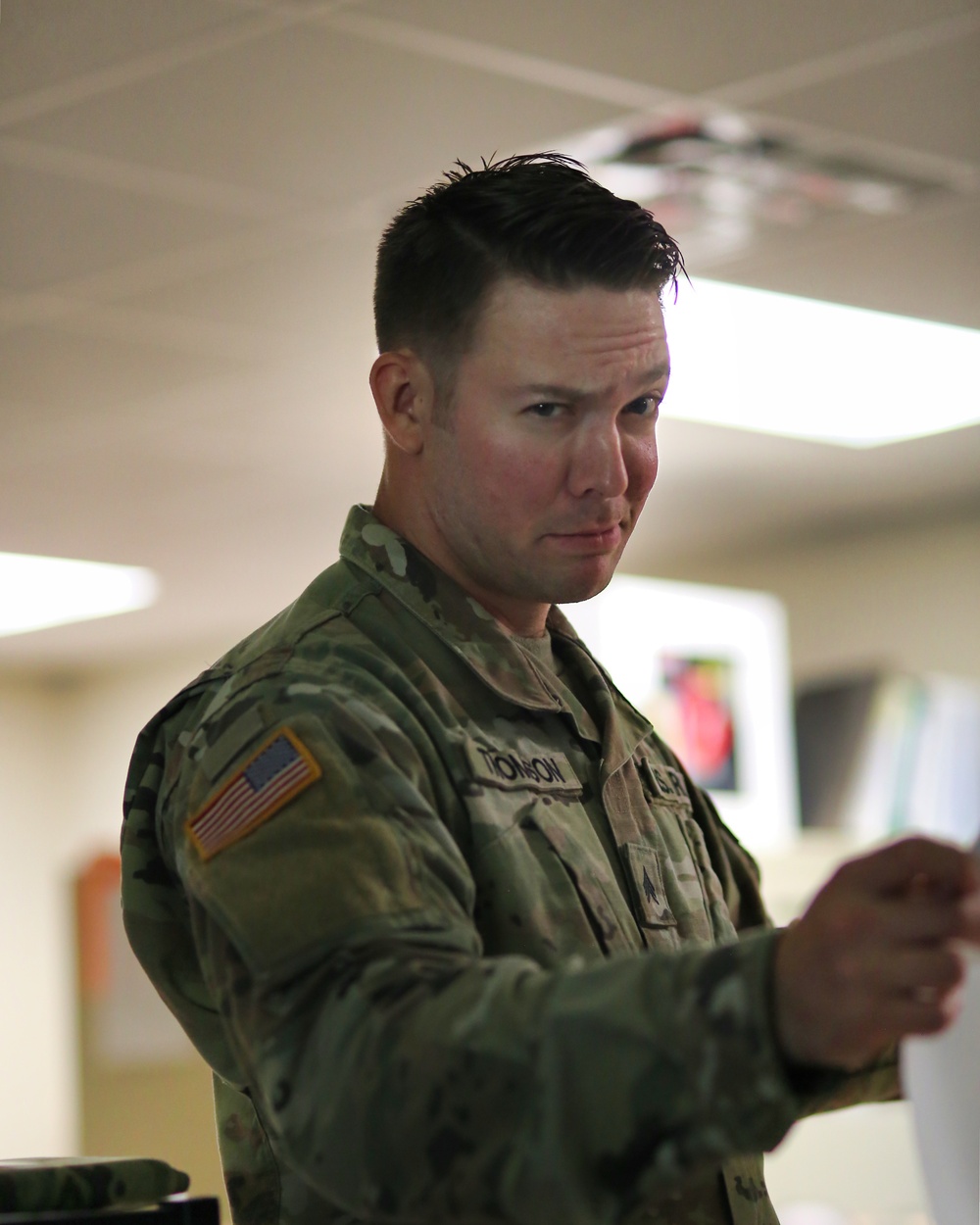 108th MPAD Land Navigation Class