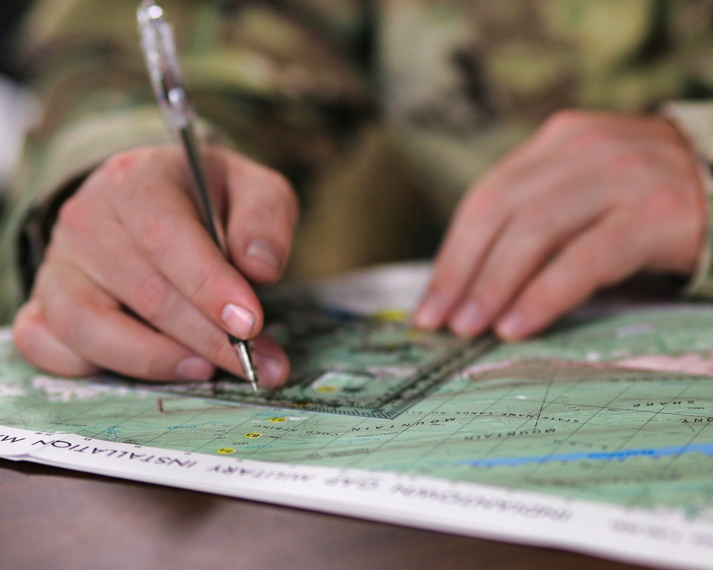 108th MPAD Land Navigation Class