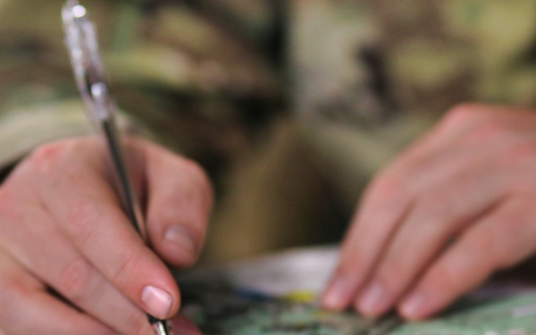 108th MPAD Land Navigation Class