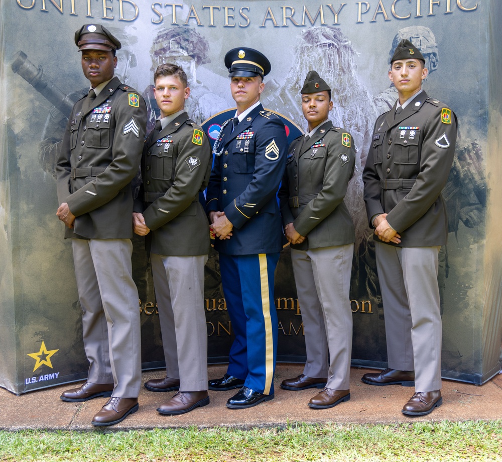 USARPAC Holds Best Squad 2025 Competition: Day 4 CSM Board