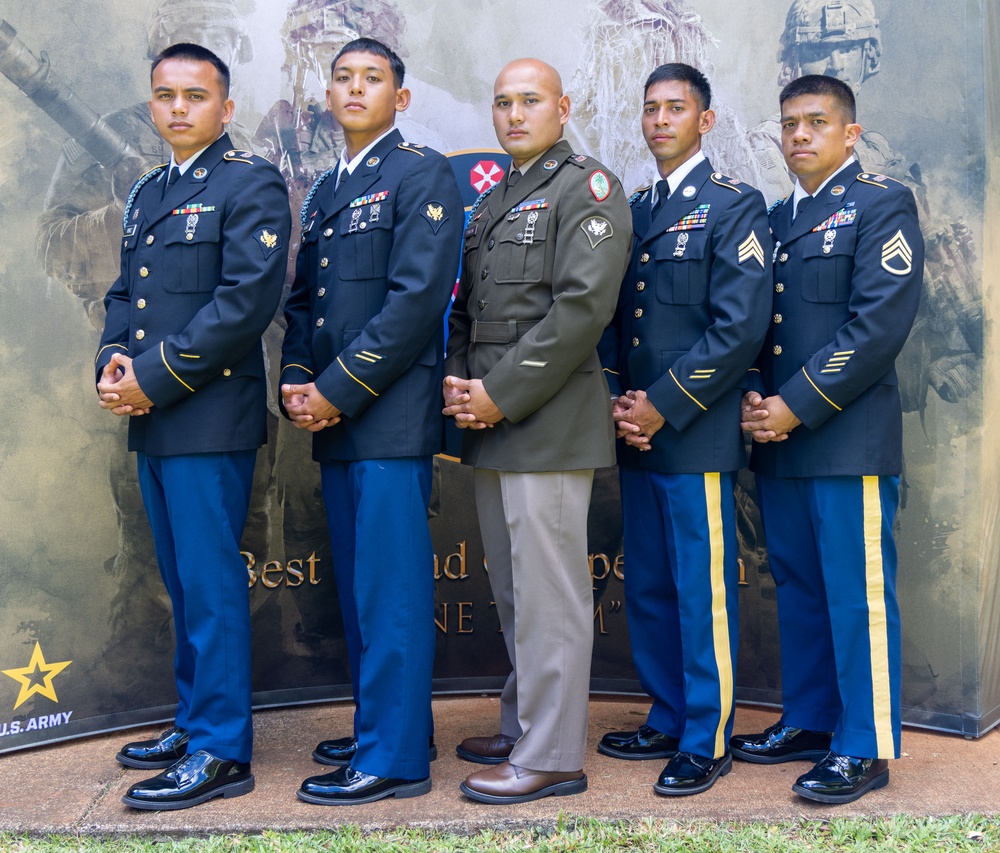 USARPAC Holds Best Squad 2025 Competition: Day 4 CSM Board