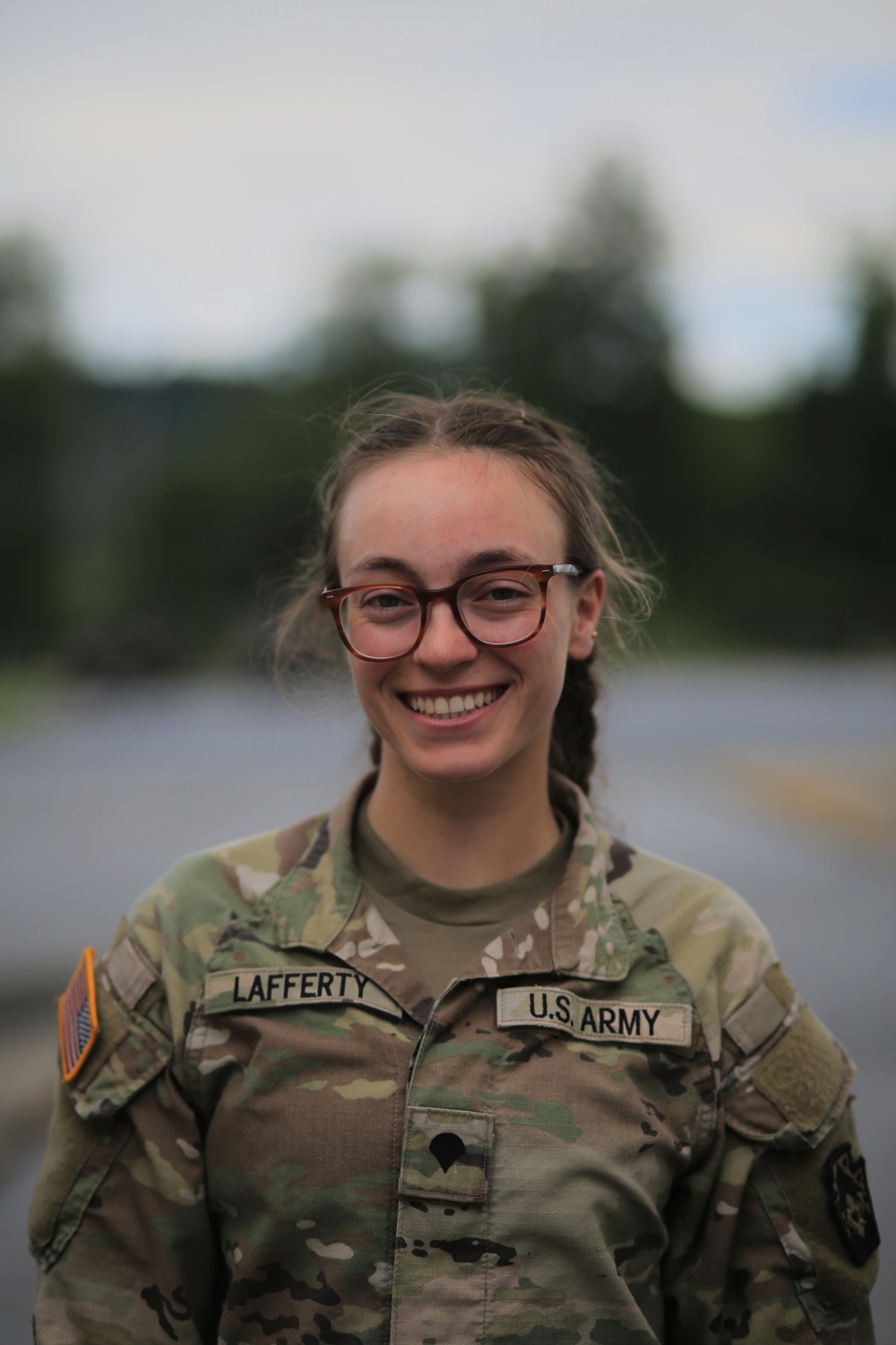 Spc. Olivia Lafferty