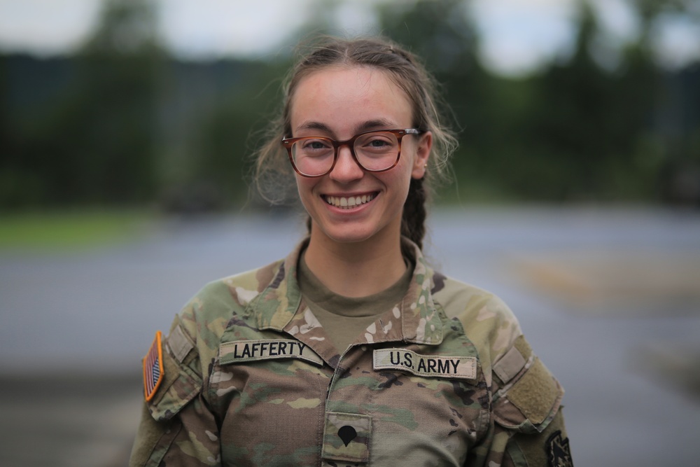 Spc. Olivia Lafferty