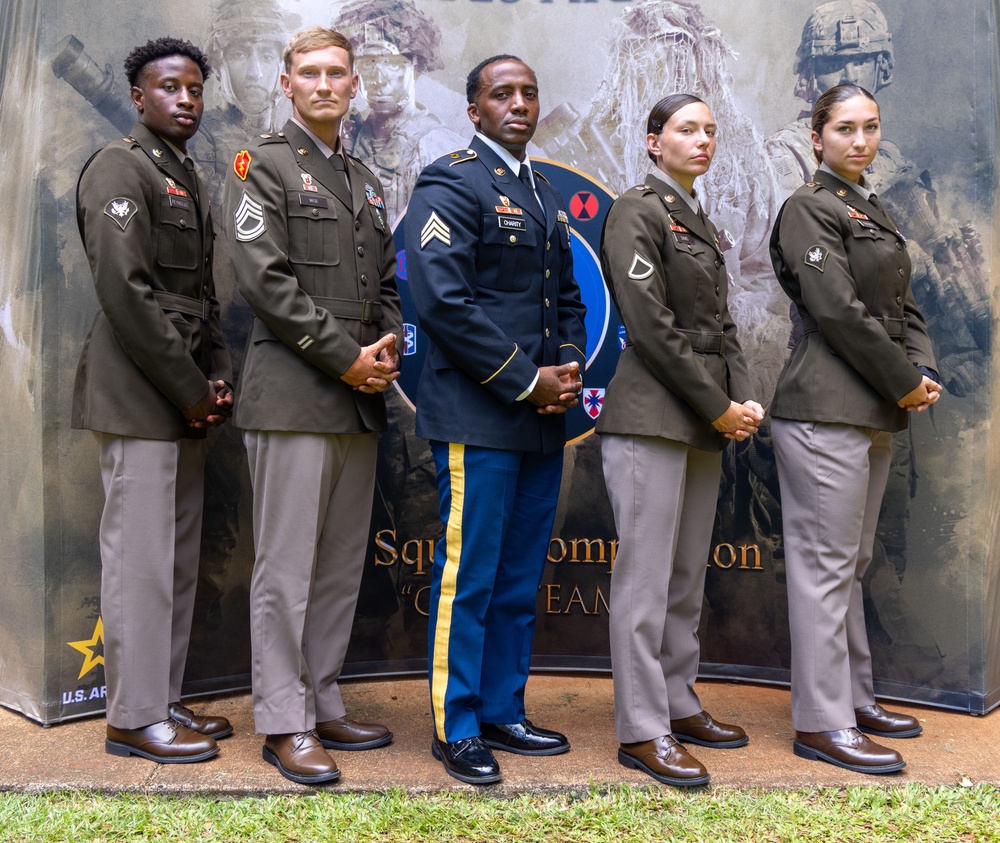 USARPAC Holds Best Squad 2025 Competition: Day 4 CSM Board