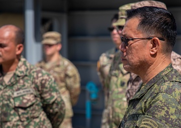 Senior Enlisted Allies visiting SSGT Robert T. Kuroda vessel