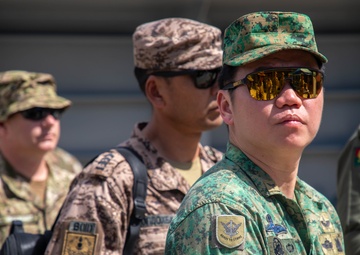 Senior Enlisted Allies visiting SSGT Robert T. Kuroda vessel