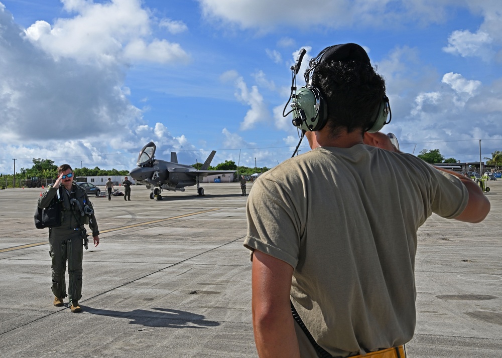 354 AEW maintainers launch F-35As for REFORPAC